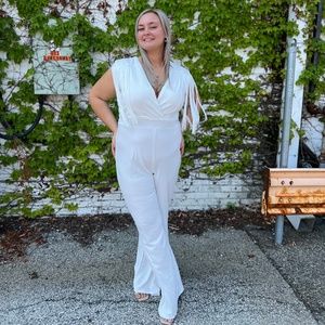 “Dancing Queen” | Fringe Shoulder Jumpsuit